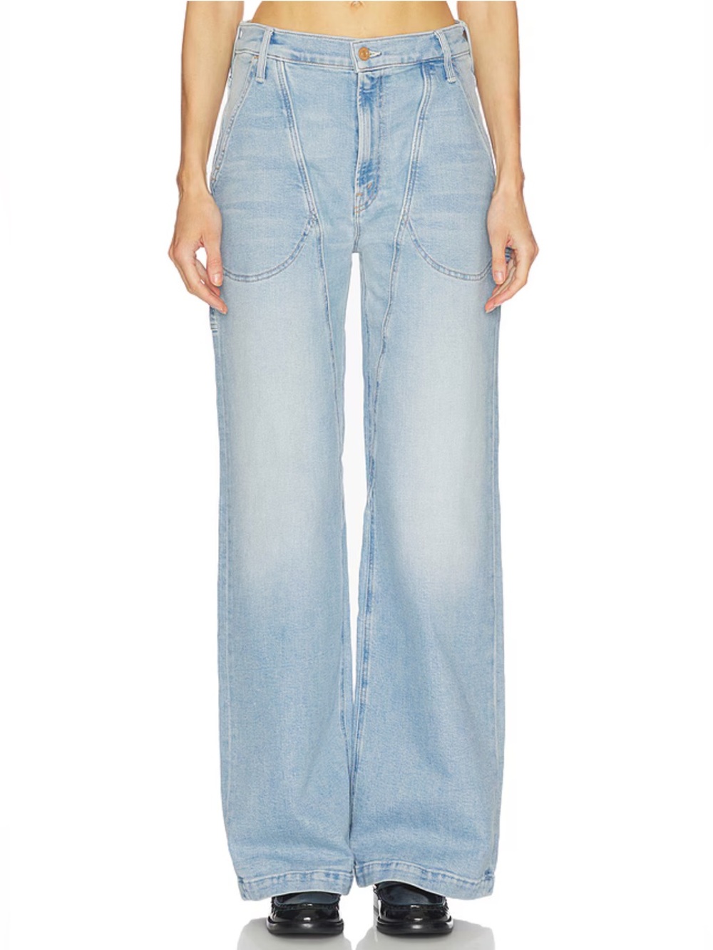 NWOT Mother The Chisel Sneak Jeans in Complete 36! Size 29 - Picture 2 of 6